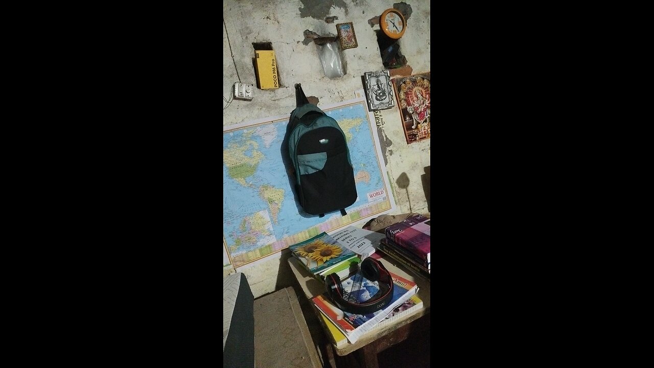 UPSC aspirants study room
