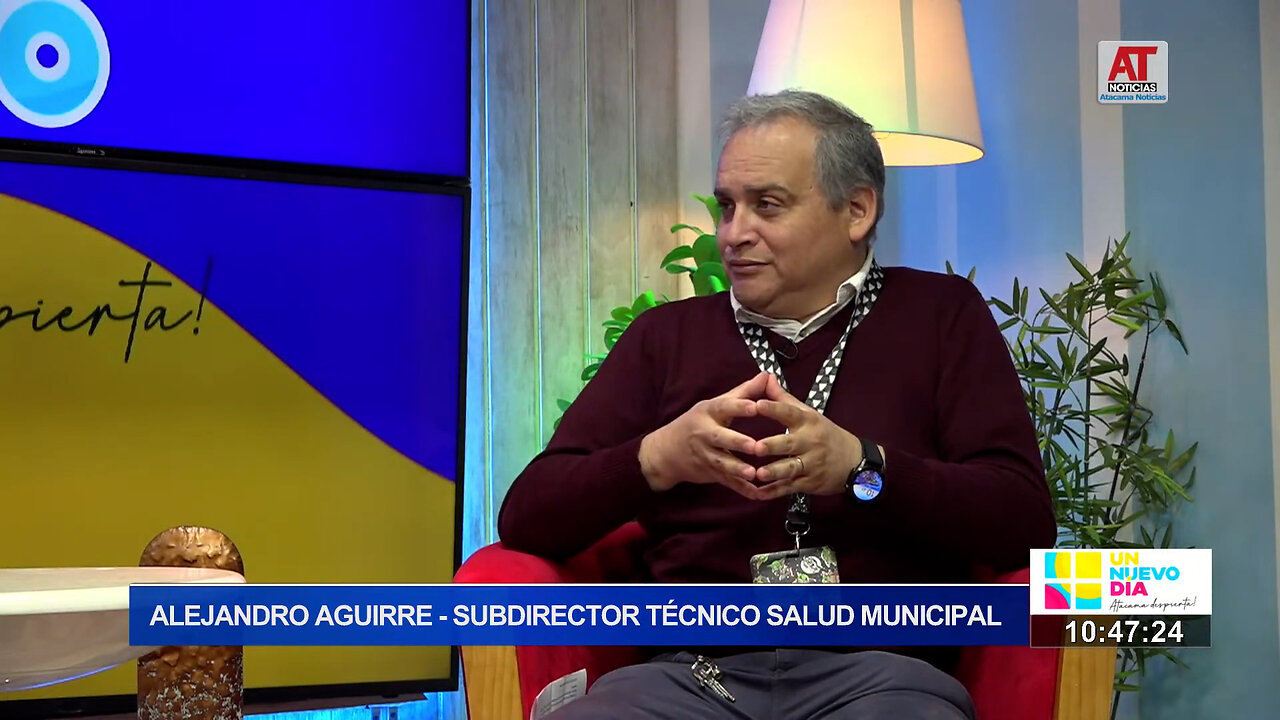 Alejandro Aguirre subdirector técnico salud municipal