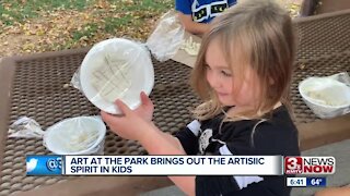 Art at the Park brings out the artistic spirit in kids