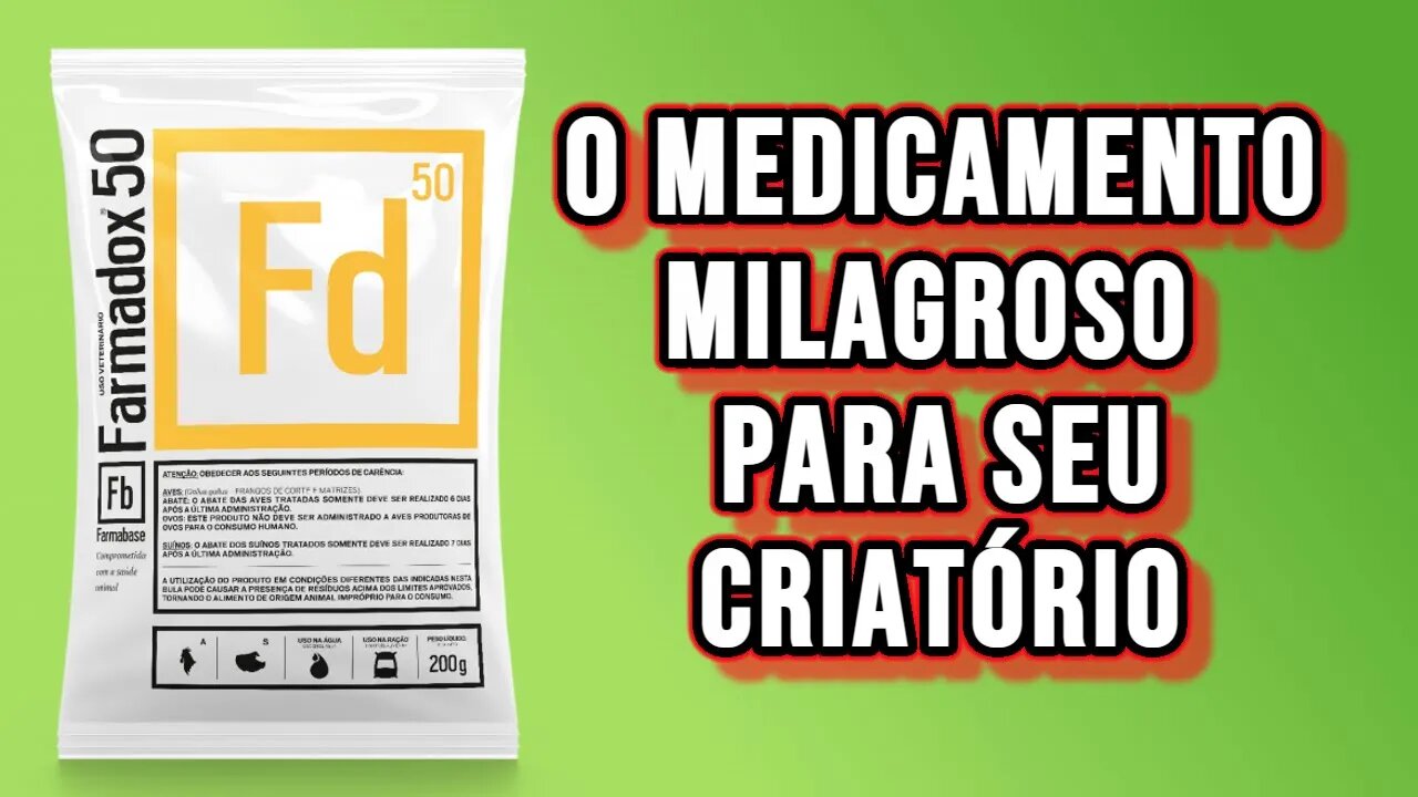 TRATAMENTO PARA CORIZA RONQUEIRA E OUTROS PROBLEMAS RESPIRATÓRIOS EM AVES (FARMADOX)