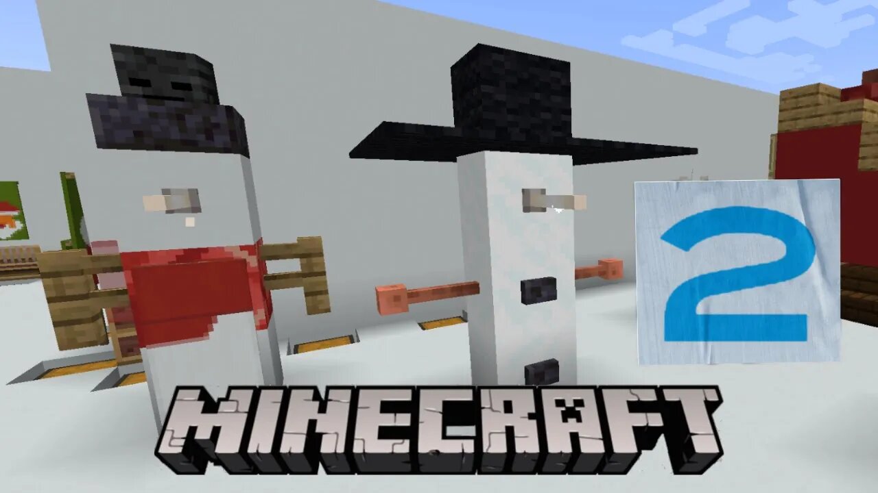 Snowman Build Hack | Minecraft