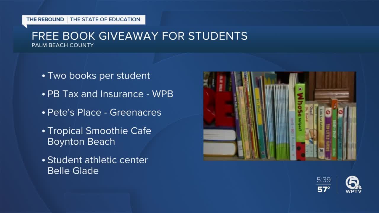 Free book giveaway for Palm Beach County students this week