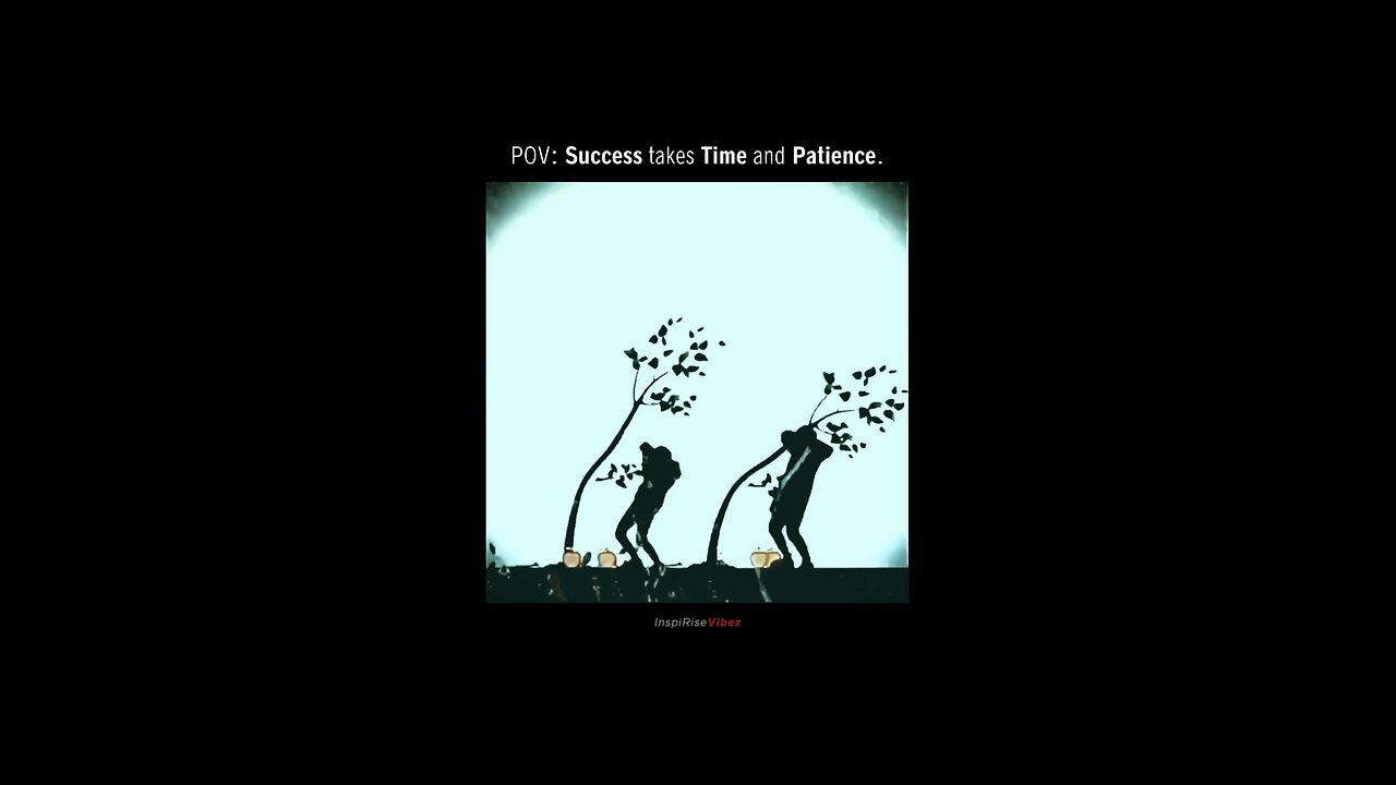 success takes time🧭