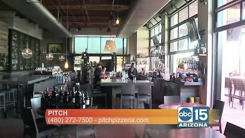 PITCH invites you to enjoy their one-of-a-kind menu from flavors across the globe, and pizza too! Bring your fur baby!