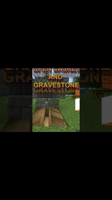 Minecraft: How To Make An Open Casket
