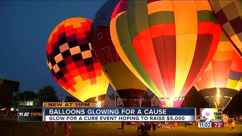 Glowing for a cause