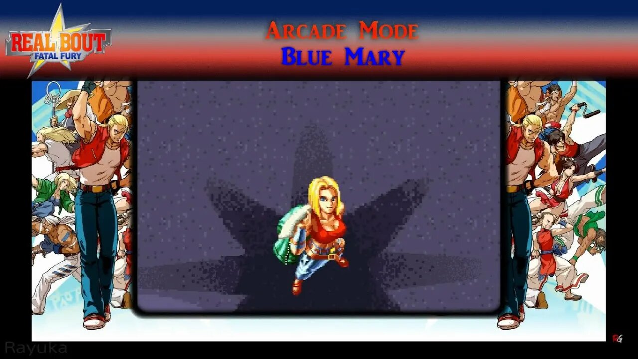 Real Bout Fatal Fury - Arcade Mode: Blue Mary