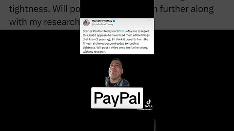 PayPal- @MarketswithMay