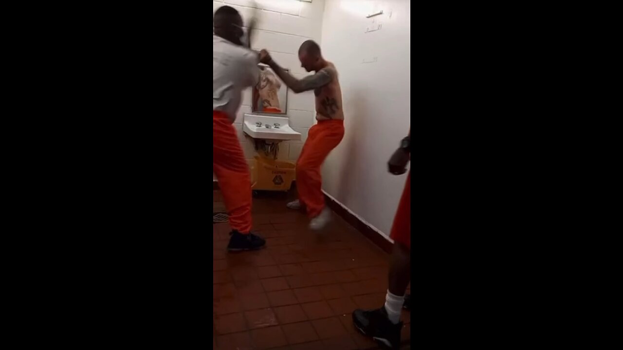 Funny #Prison Fight