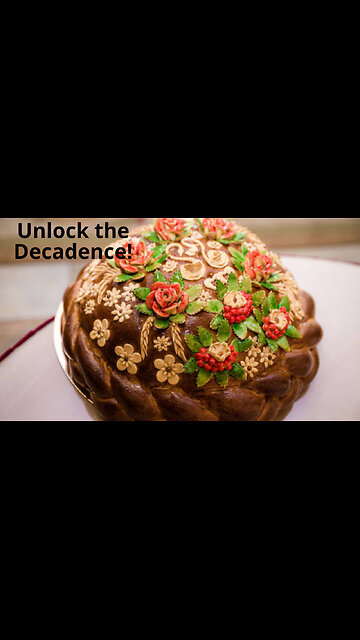 Decadent Tahini Chocolate Marble Cake Recipe