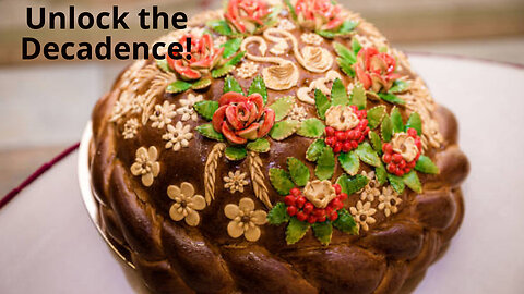 Decadent Tahini Chocolate Marble Cake Recipe