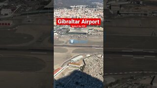 Gibraltar Airport Terminal; View from Above