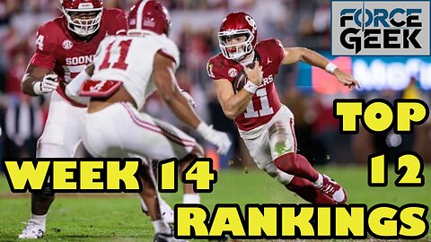 COLLEGE FOOTBALL RANKINGS | WEEK 14