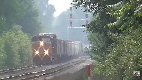 CSX Trains from Sterling, Ohio July 4, 2024 Part 1