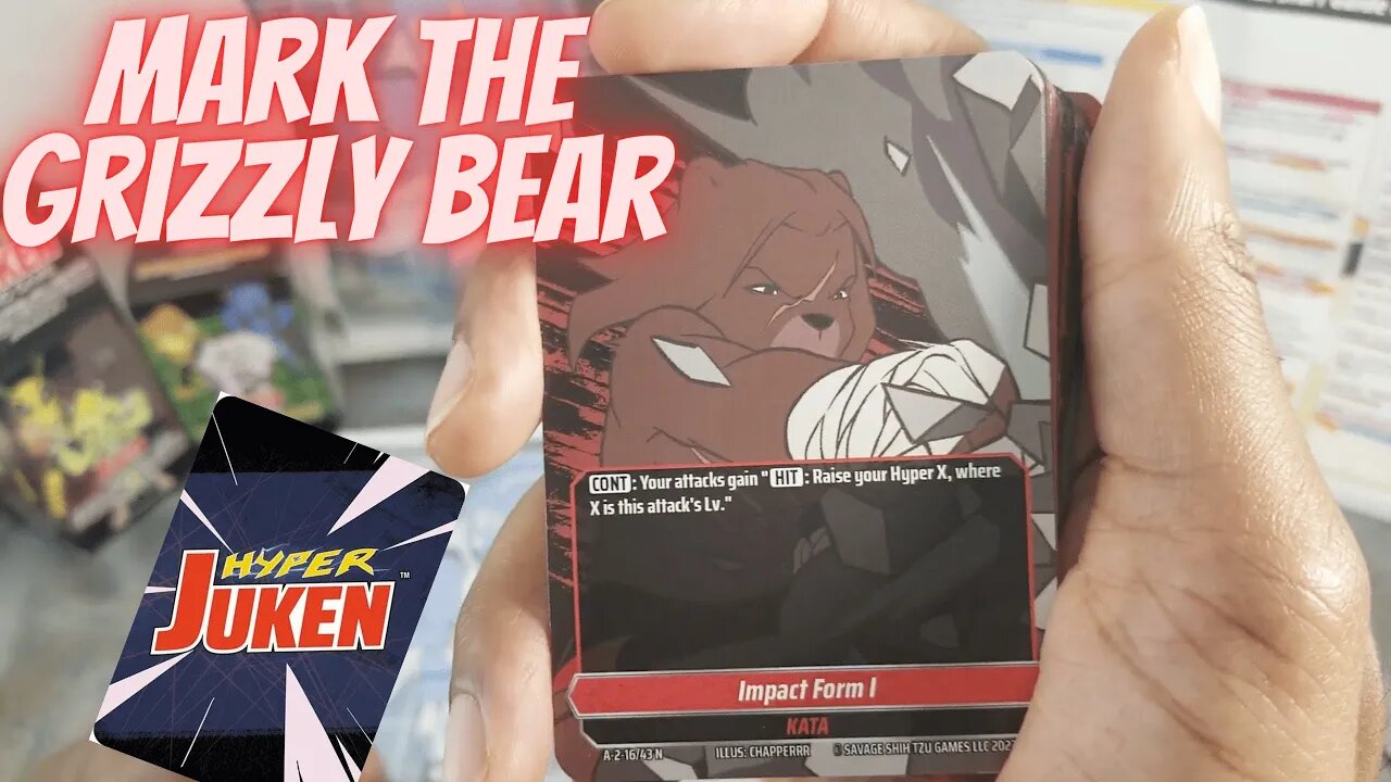 Mark the Grizzly Bear | Hyper Juken - Flippin thru the Cards