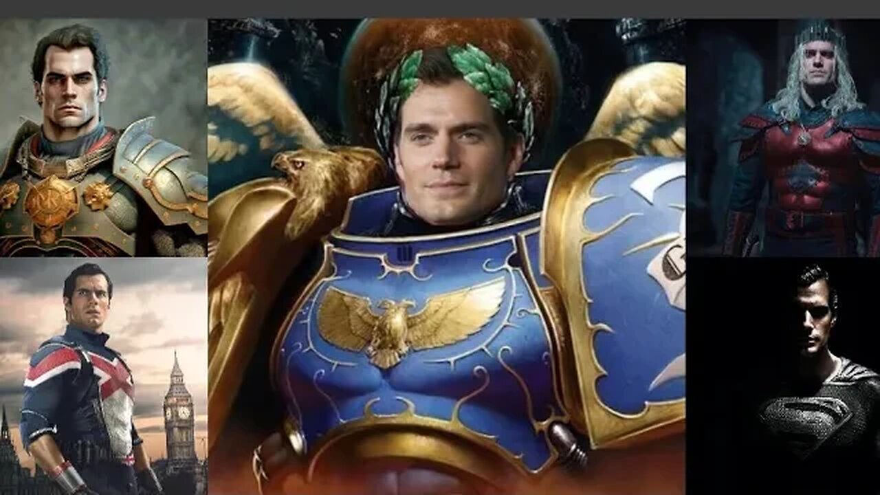 Henry Cavill, Warhammer 40K, from Amazon, ie Rings of Power, Wheel of Time.....