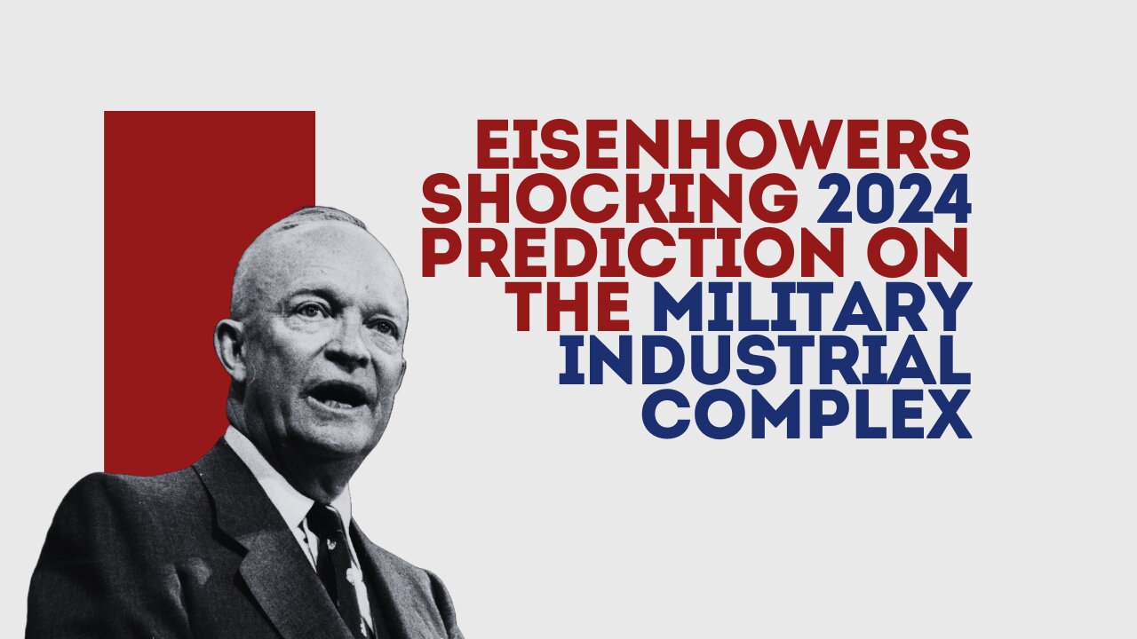 Eisenhower Farewell Address - 'Military Industrial Complex' WARNING