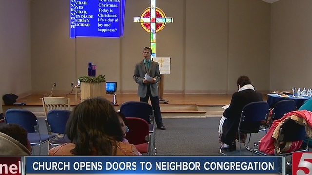 Church Opens Doors To Neighbor Congregation