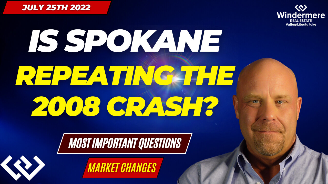 Spokane Housing Market Now Compared To The 2008 CRASH