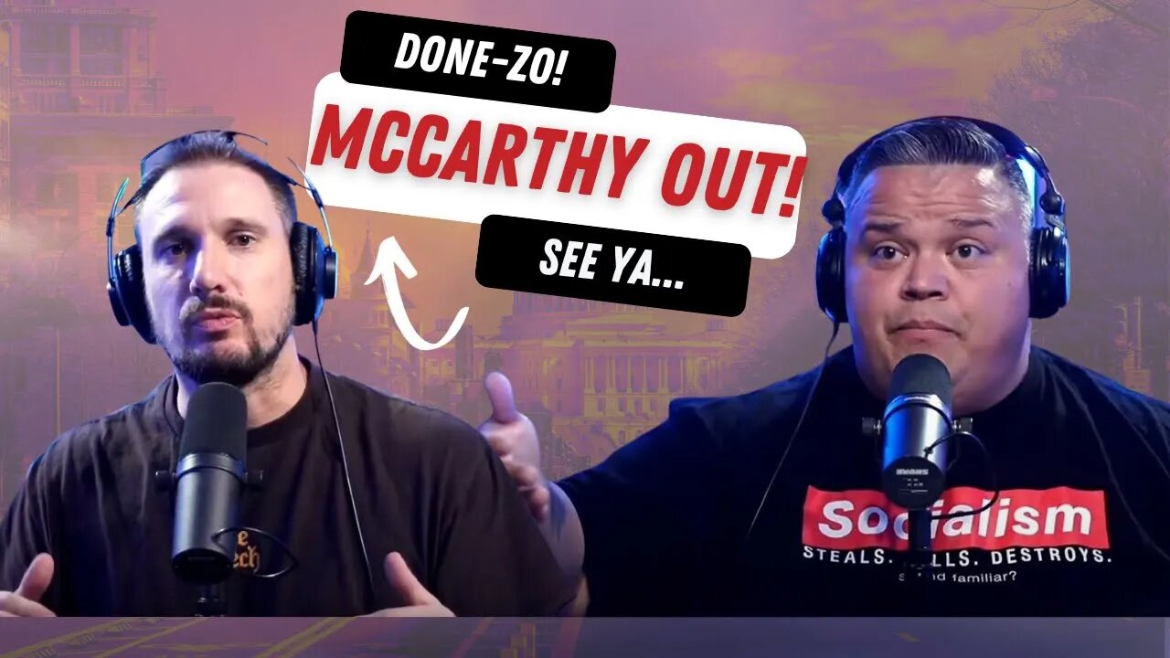 McCarthy Out! Gaetz Won!! || Massey and Mike || Self Evident Podcast