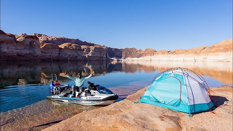 Camping 70 MILES into the DESERT (One of The Most REMOTE Places in the UNITED STATES)