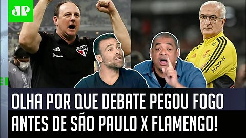 PEGOU FOGO! "MERMÃO! Você TÁ FALANDO BESTEIRA!" Debate FERVE antes de São Paulo x Flamengo!