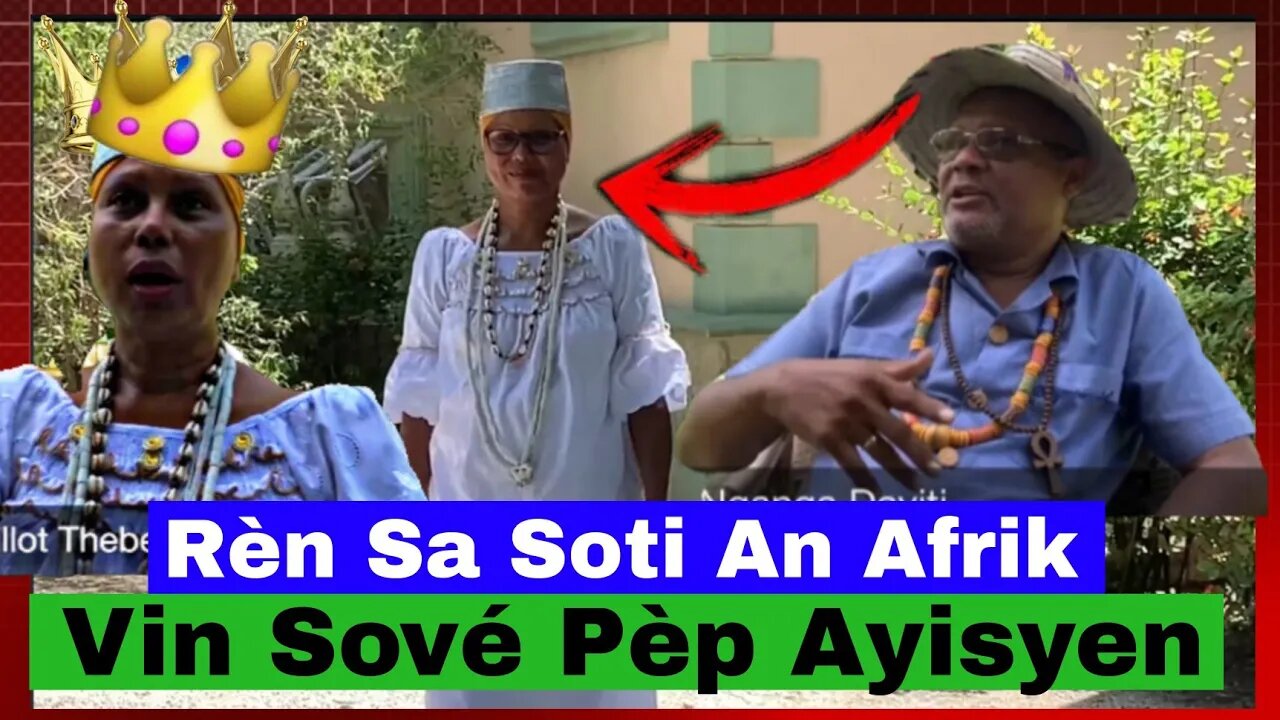 Vide0 Rèn Sa Soti An Afrik... Zansèt Yo Voyé Délivré Ayiti