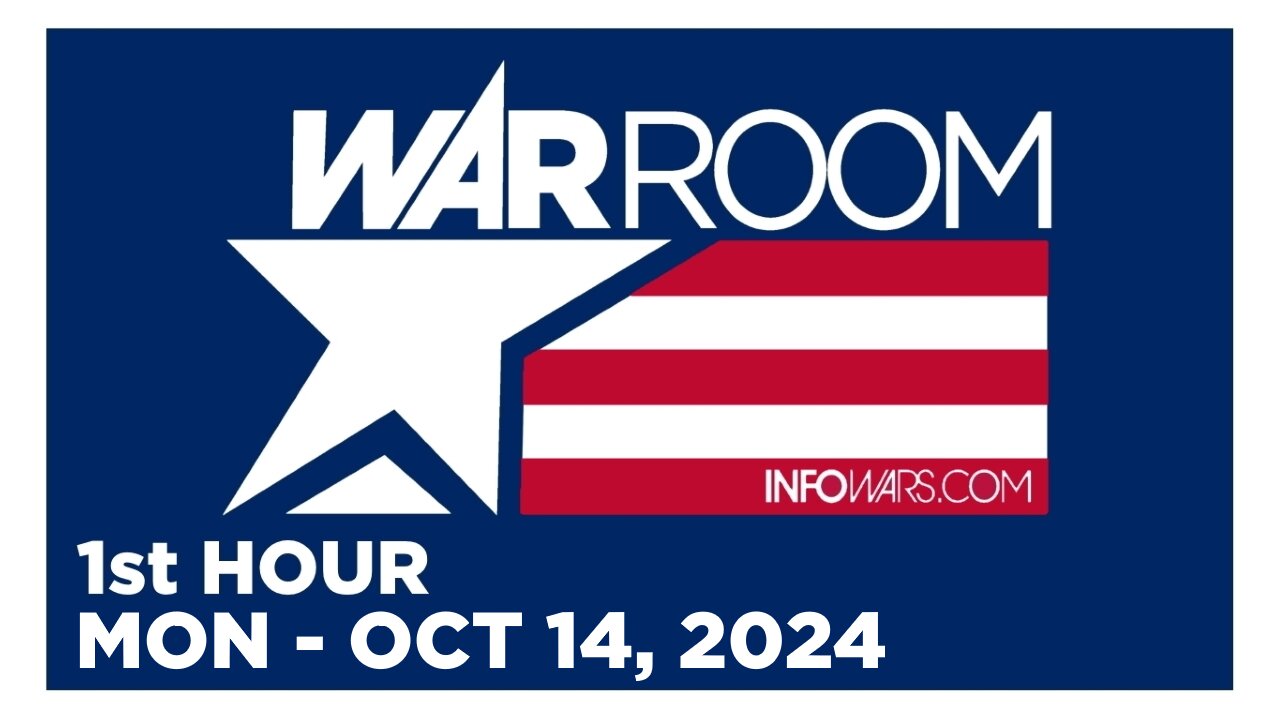 WAR ROOM [1 of 3] Monday 10/14/24 • TRUMP MOMENTUM, News, Calls, Reports & Analysis • Infowars