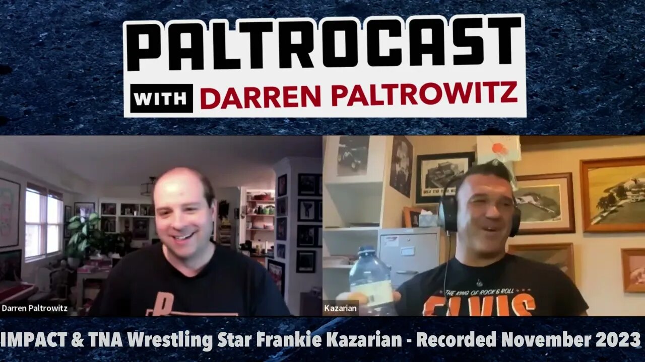 IMPACT Wrestling's Frankie Kazarian On TNA, Wife Traci Brooks, Metallica, Gutter Candy & More