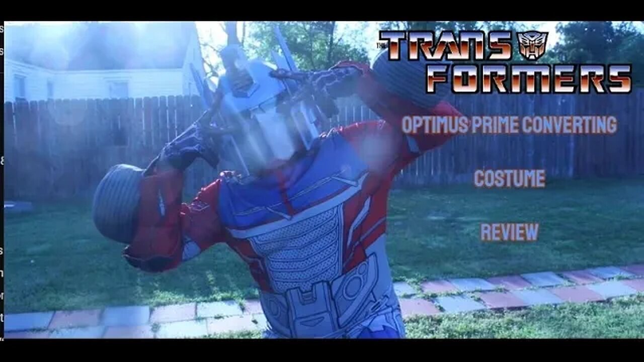 Transformers Optimus Prime Converting costume review