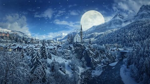 Snowy Church: Relaxing Music That Helps Relieve Stress