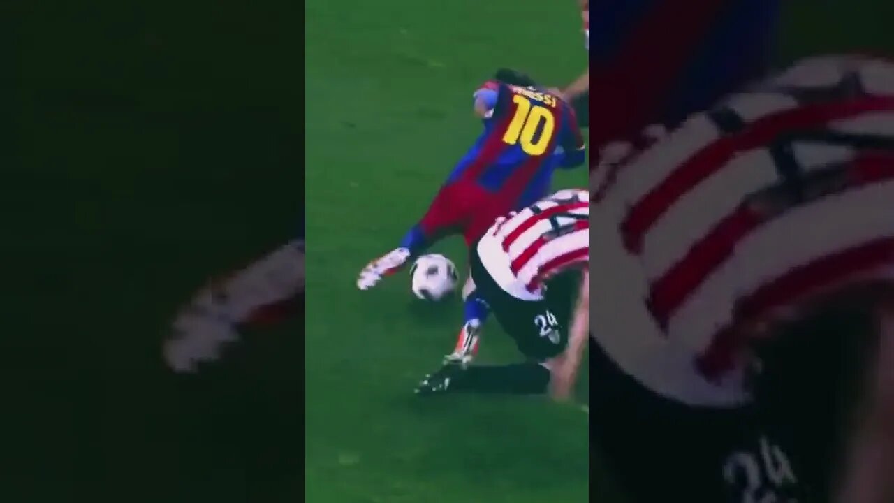 Lionel Messi is just too good. #shorts #messi #dribbling