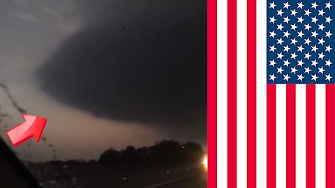 Possible Cumulonimbus Cloud Faked by UFO in the US [Space]