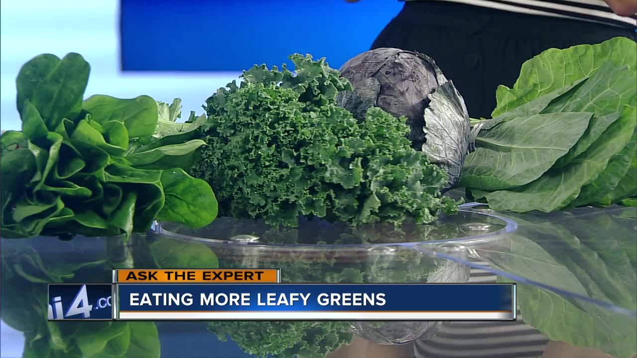 Ask the Expert: Eating more leafy greens