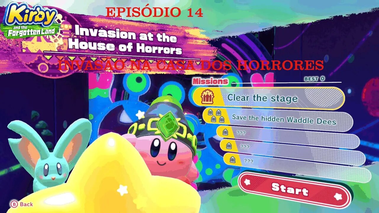 KIRBY FORGOTTEN LAND EP 14 CASA ASSOMBRADA