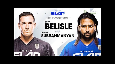 New Vineesh_Subrahmanyan_vs_Cody_Belisle_|_Power_Slap_4_Full_Match