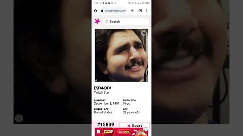 HAPPY 32 BIRTHDAY ESFANDTV Twitch Star