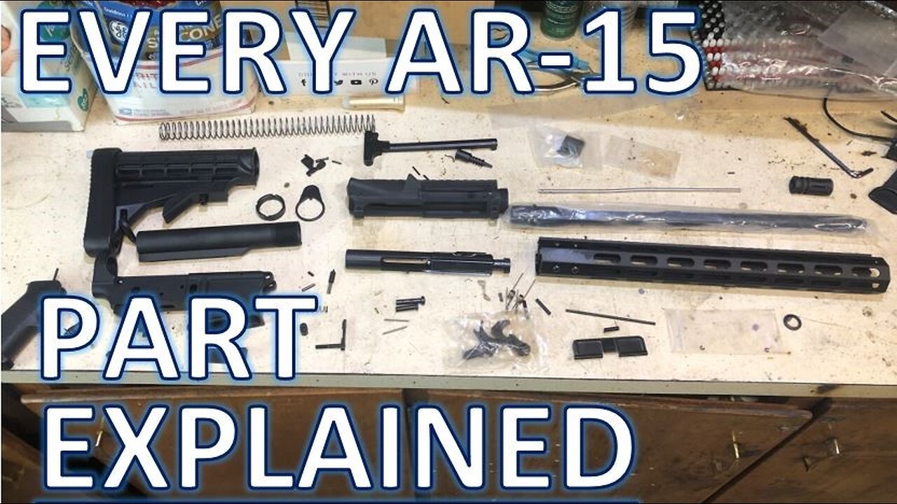 EVERY Part of an AR 15 Explained