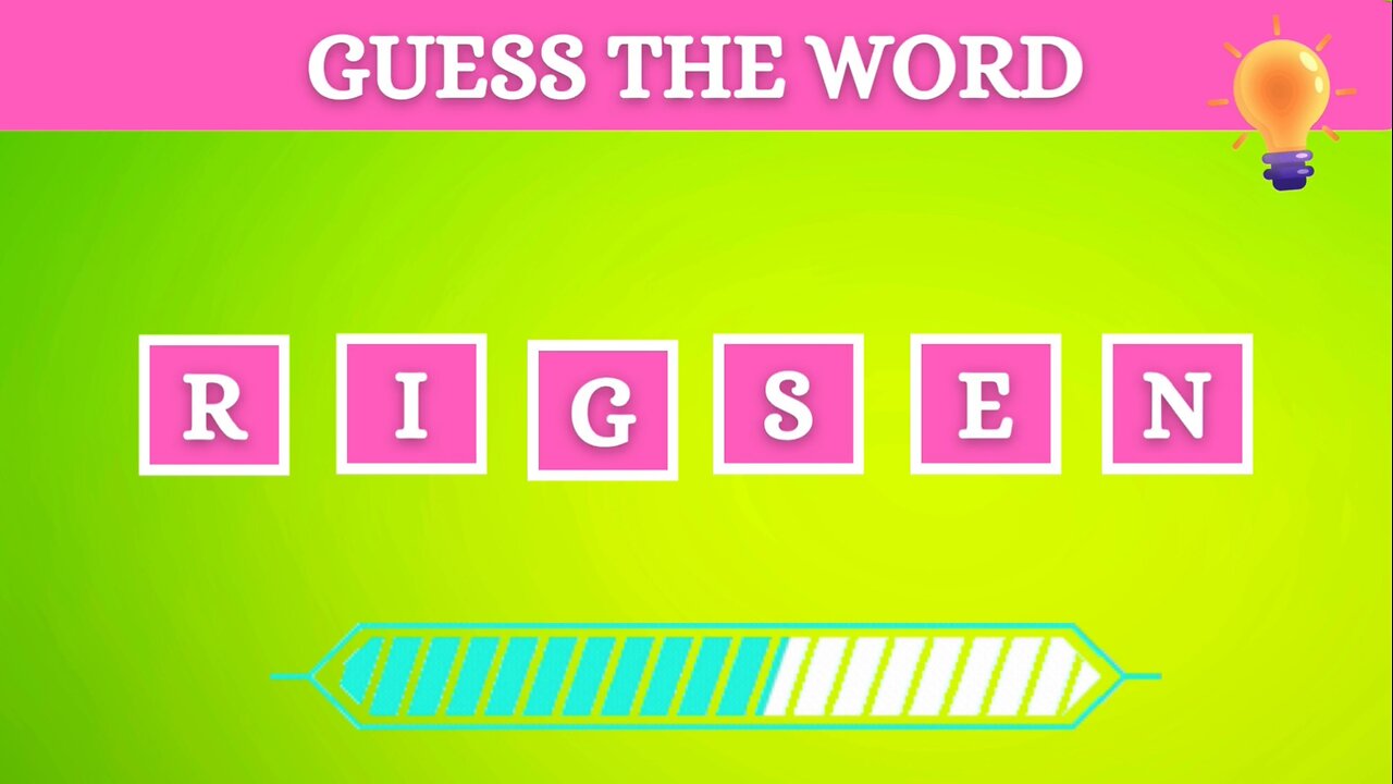 Guess the word game | scrambled word game #guesswithme #wordgames #braingames #guesstheword