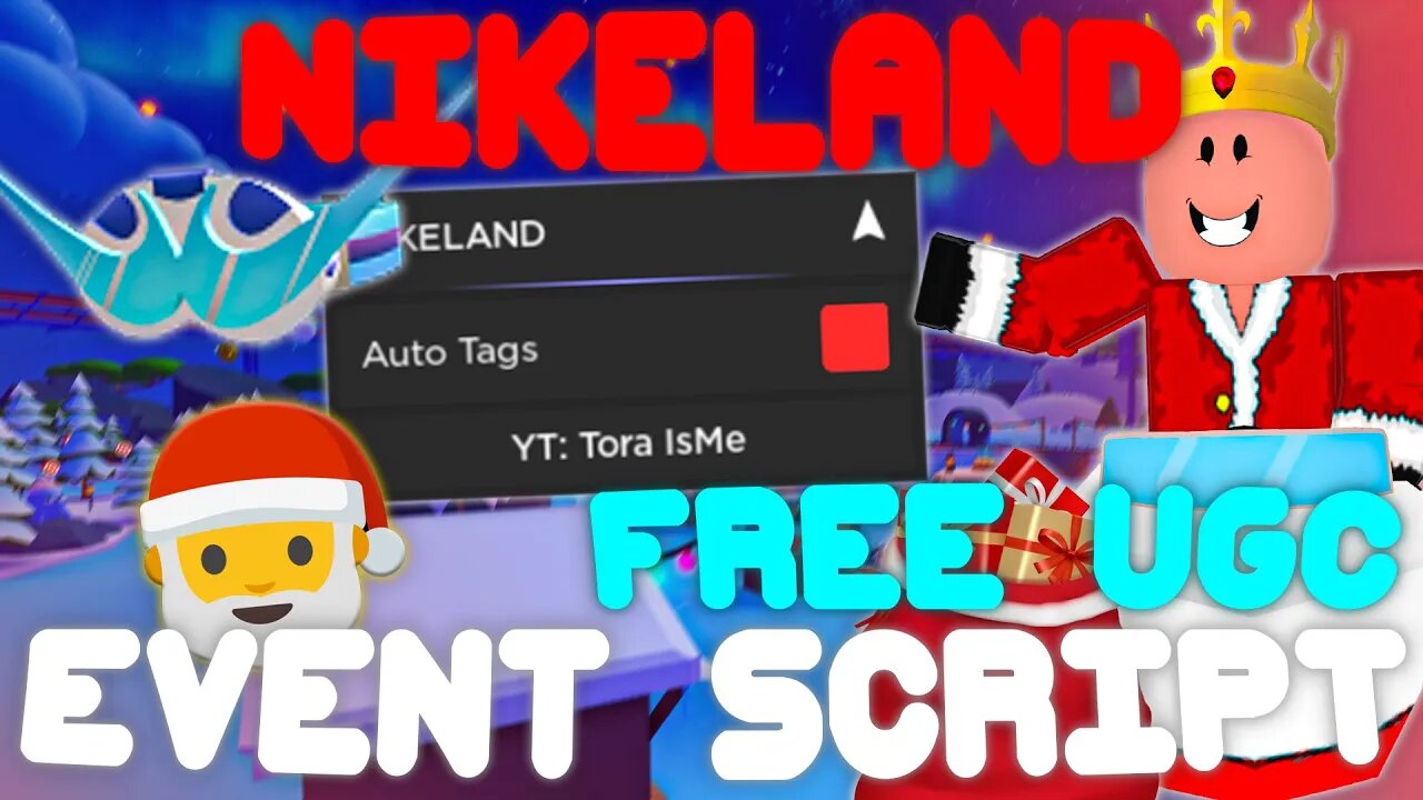 (2022 Pastebin) The *BEST* NIKELAND Event Script! Auto Tag! Unlock FREE UGC!