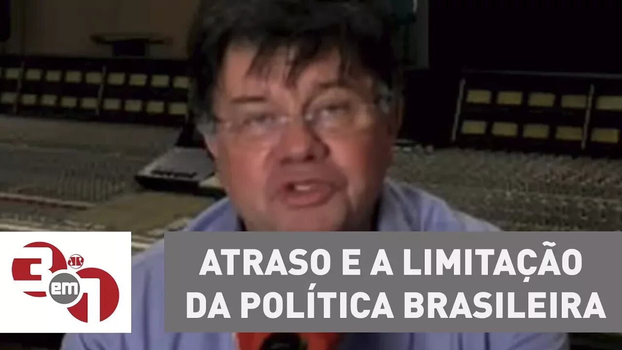 Marcelo Madureira: "Isso mostra o atraso e a limitação da política brasileira"