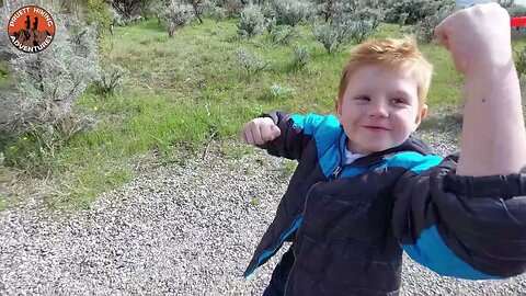 Cress Creek Nature Trail in Ririe, ID - Starring Moose Pruett (2 Years Old!)