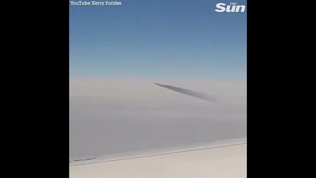 Is it time for this Op chapter?Passenger spots a strange moving UFO mid-flight