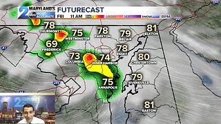 More Heavy Hit Or Miss Storms Friday