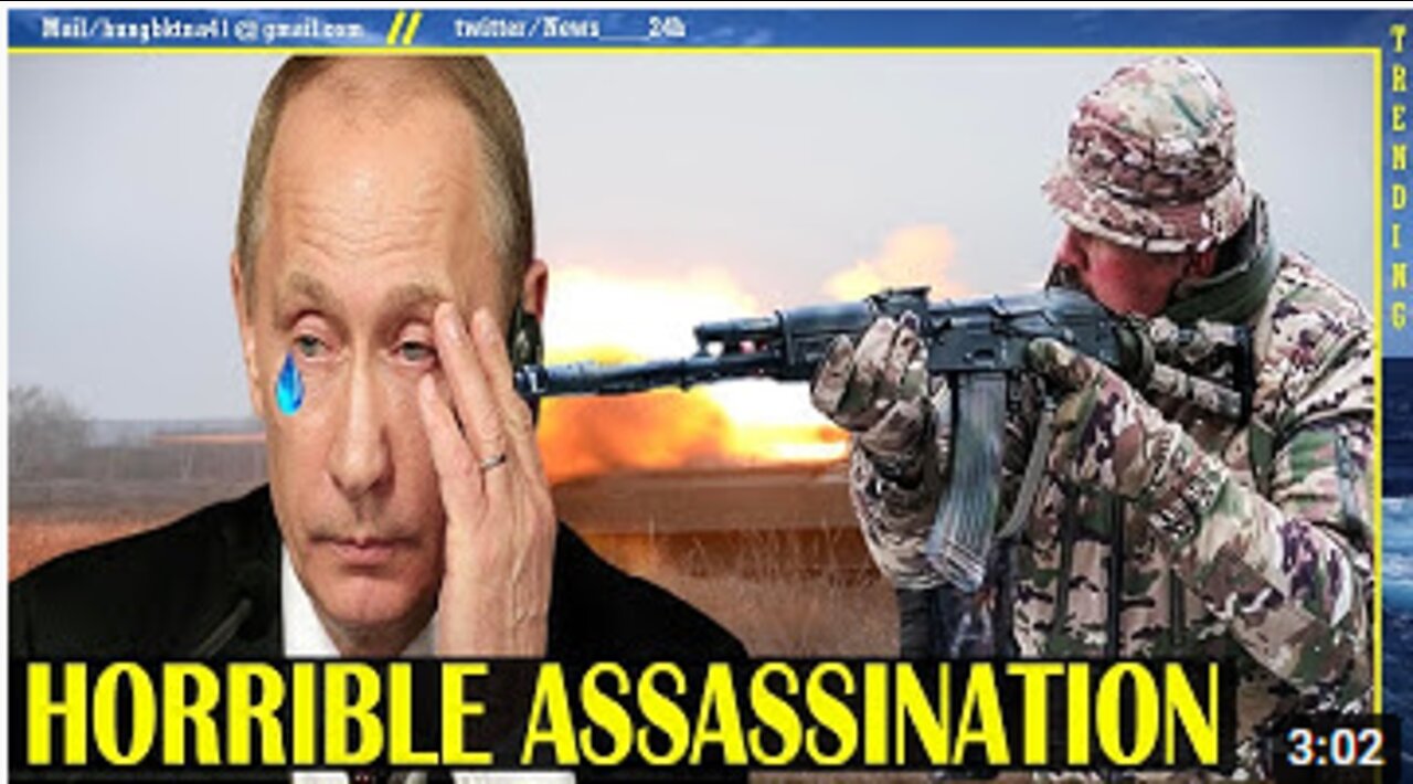 PUTIN's life is in serious danger! a gruesome assassination attempt on the Russian president