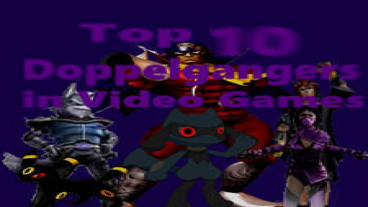 Top 10 Video Game Doppelgangers