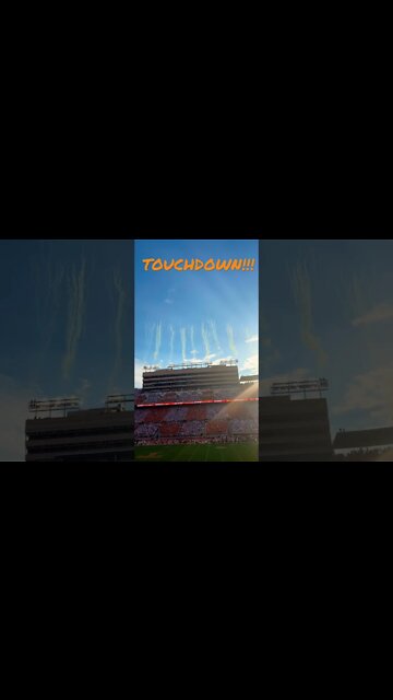 Touchdown Tennessee! #GiveHimSix #Volunteers #Vols #shorts #shortsvideo