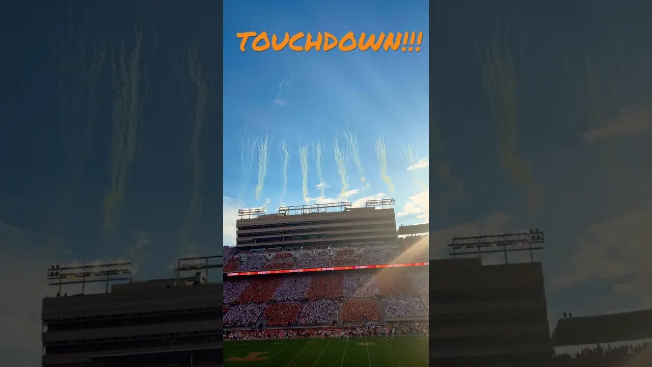 Touchdown Tennessee! #GiveHimSix #Volunteers #Vols #shorts #shortsvideo