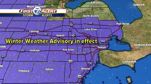 Winter Weather Advisory in effect