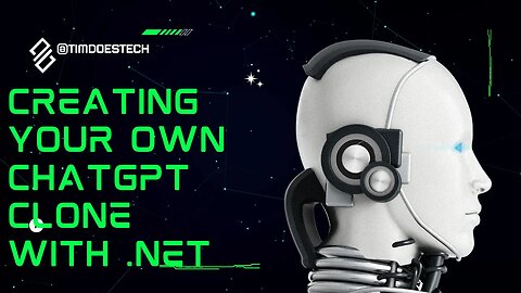 Creating your own ChatGPT clone with .NET